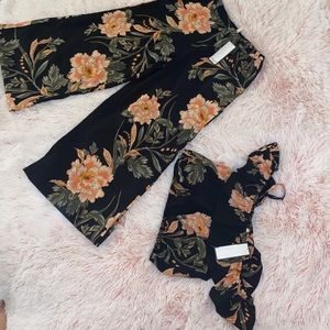 Floral two piece